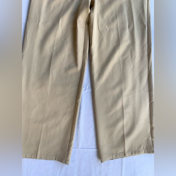 Madden NYC Beige faux leather Corset top and pant set - Picture 9 of 16